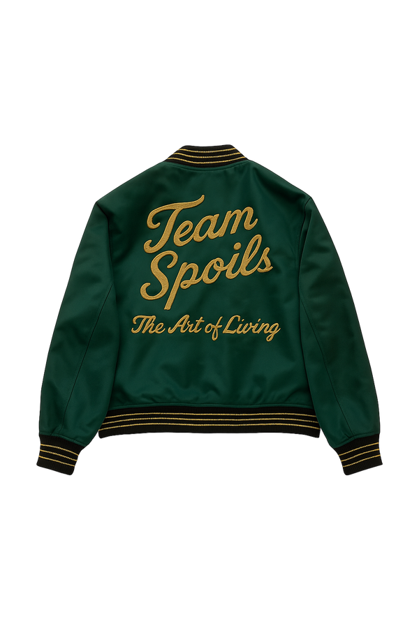 Team Spoils Varsity Jacket